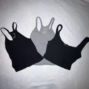 3 piece tank top bundle set workout
